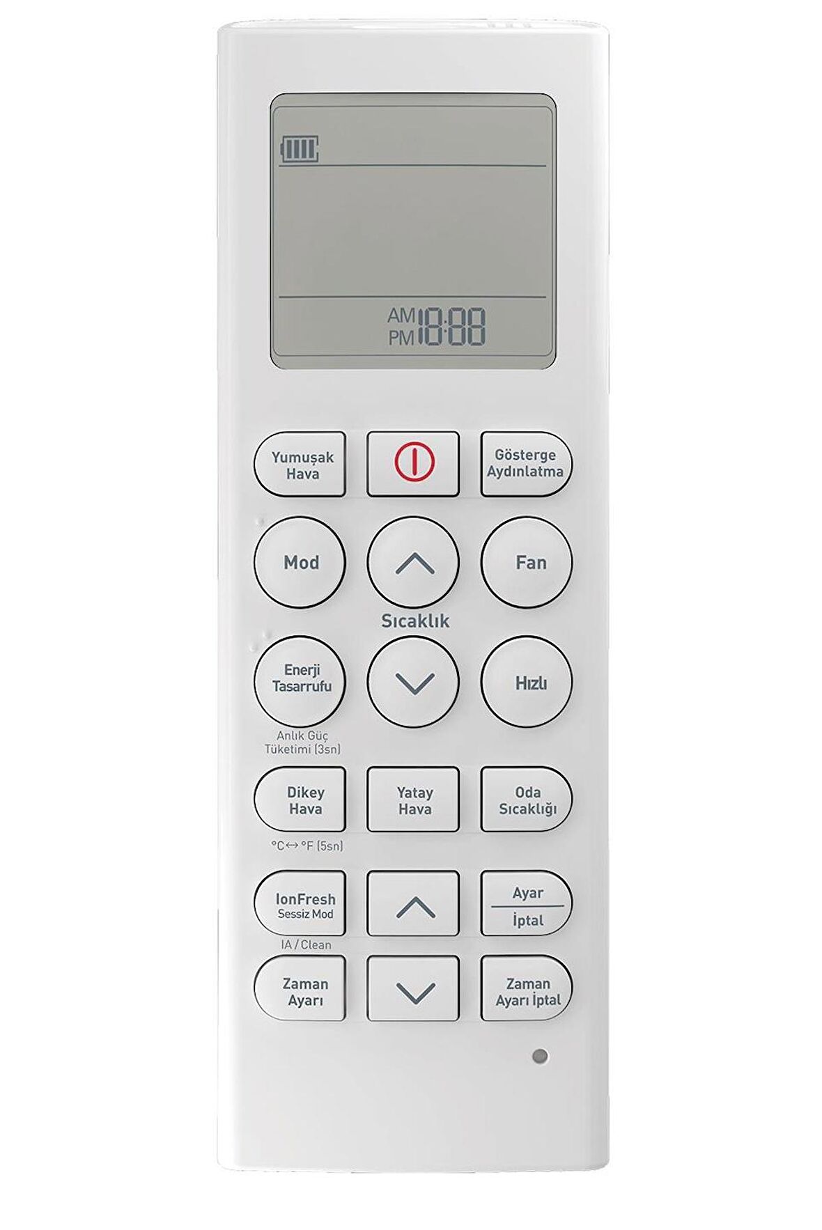 Arçelik 40540 Klima Kumandası -18000 btu