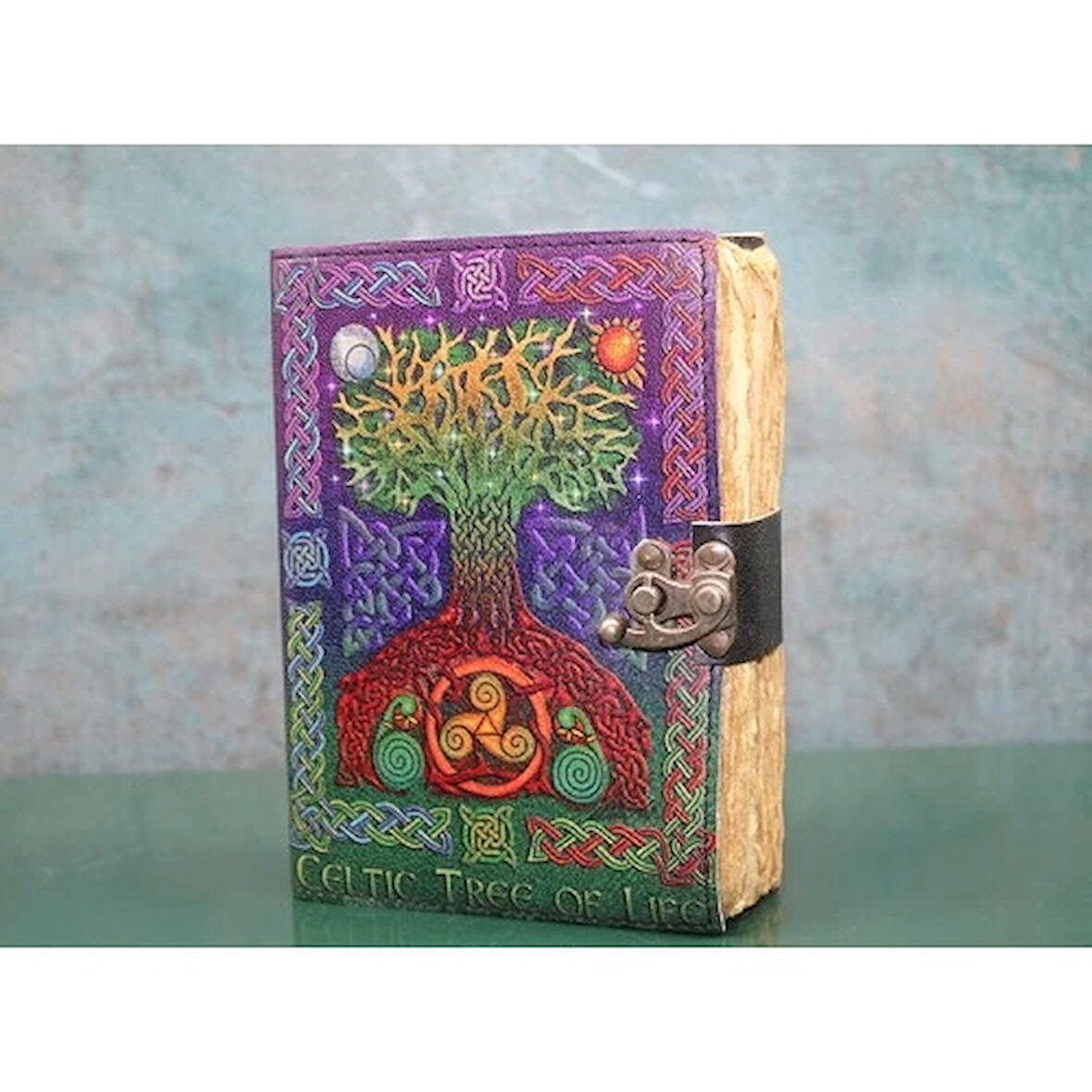 Hayat Ağacı Deri Defter Model 1