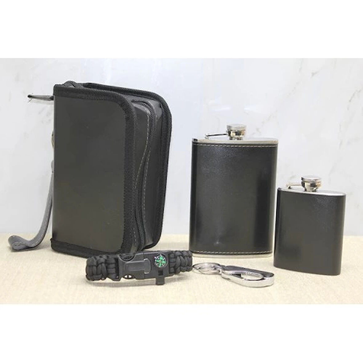 Kılıflı 2'li Matara Seti