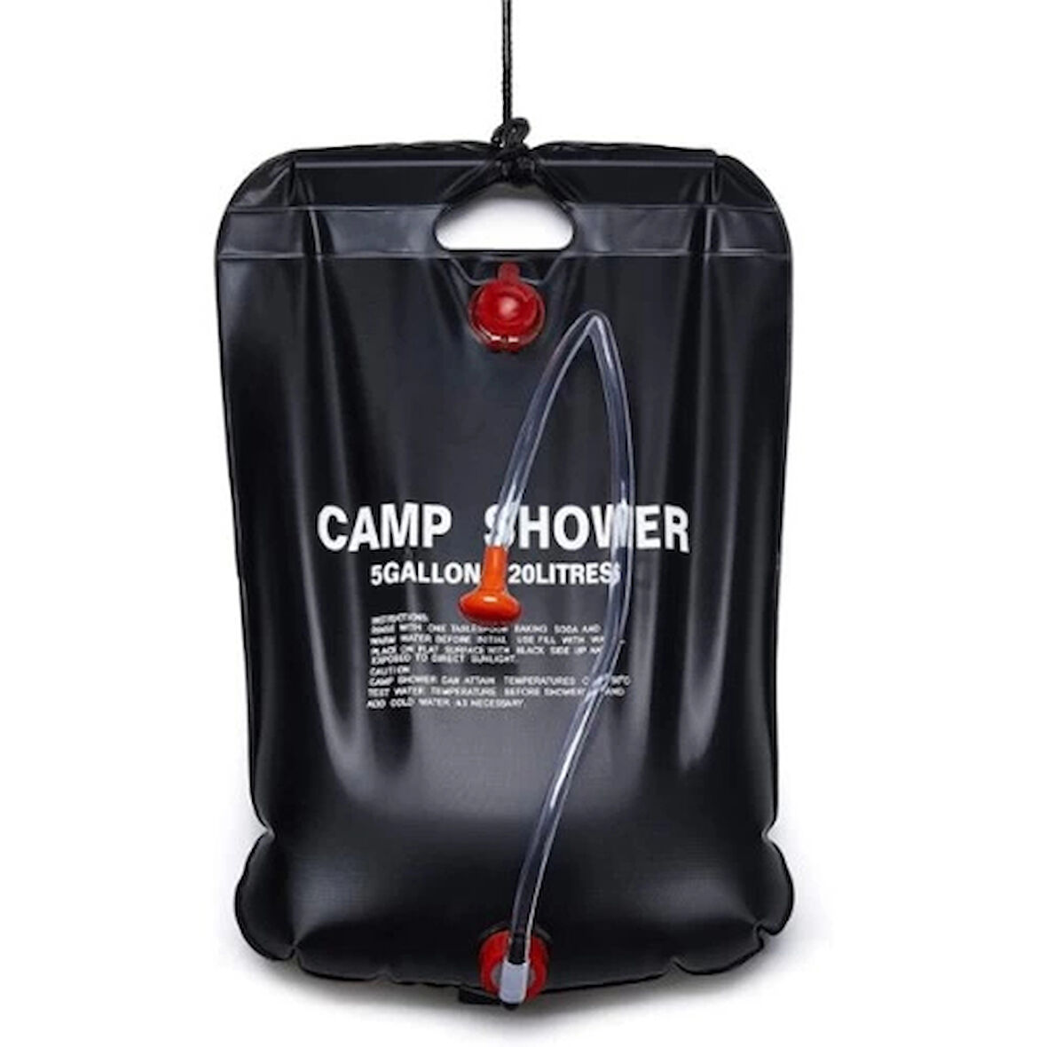 20 Litre Solar Isıtıcılı Kamp Duş Torbası