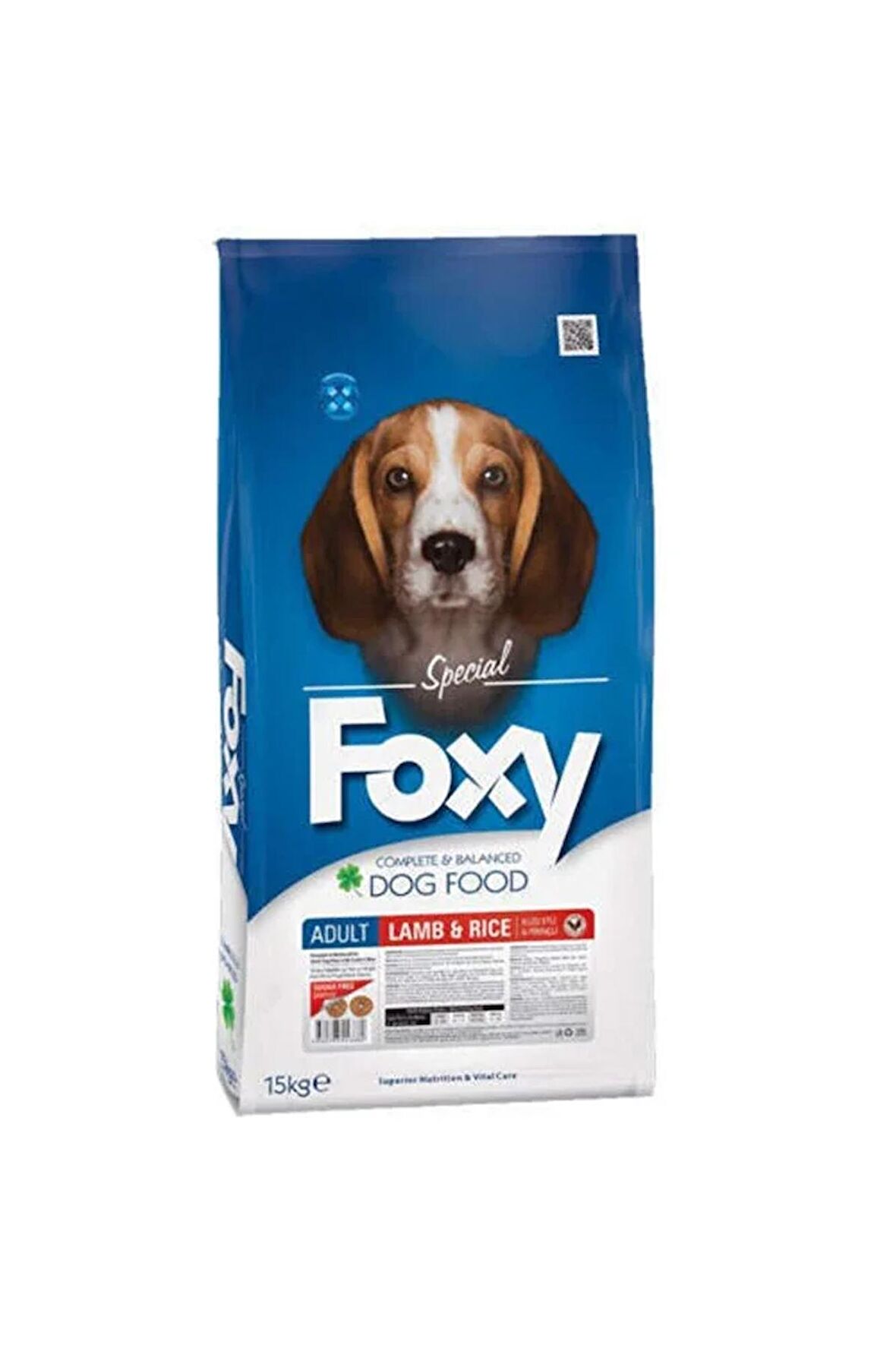 Foxy 25/15 Kuzu Etli ve Pirinçli 15 kg Yetişkin Köpek Maması