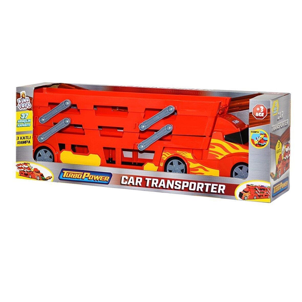 King Toys AK-1033 King Toys, 3 Katlı Transporter