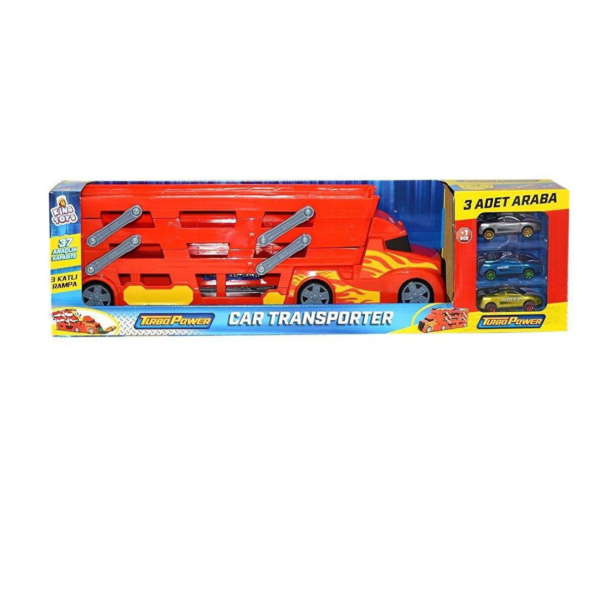 King Toys TKM-1032 King Toys, Araçlı Transporter 3 Kat