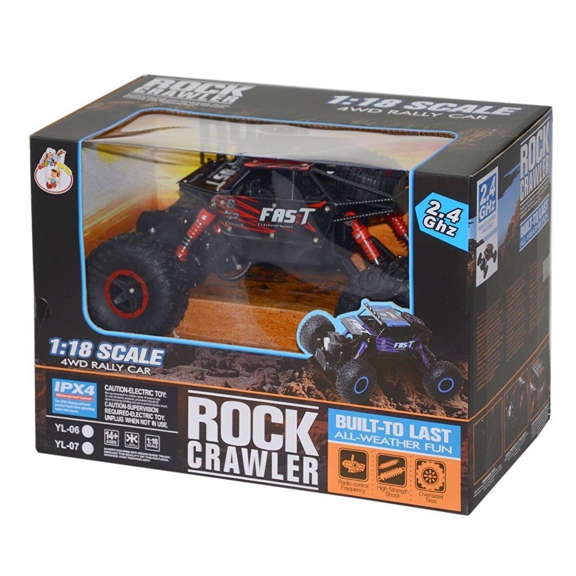 Gepettoys HB-PY1603 ROCK CRAWLER 1:18