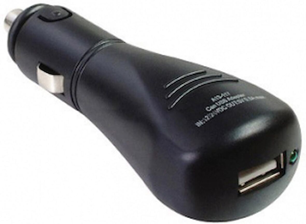 USB çıkışlı çakmak fişi. 12/24V besleme