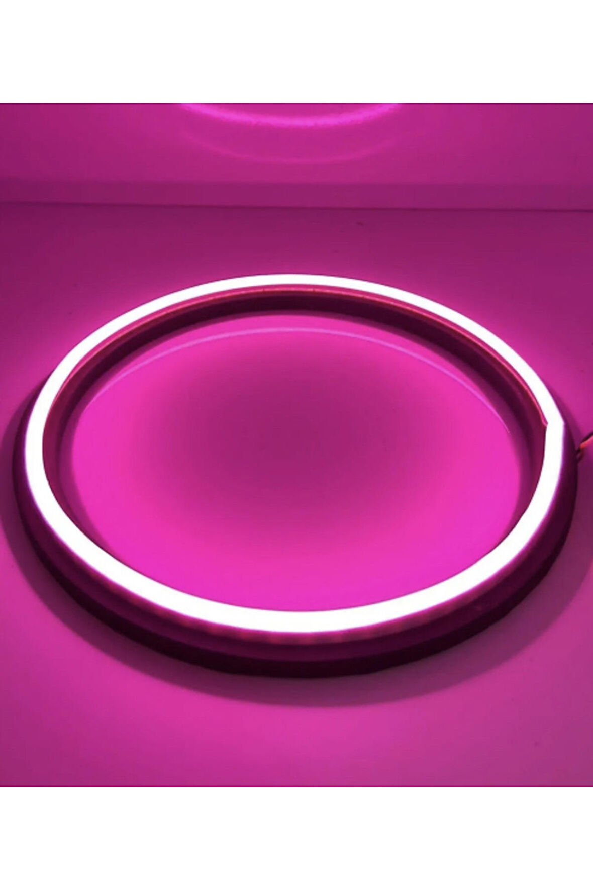 20 CM Neon led midrange kasnağı PEMBE (1 ÇİFT)