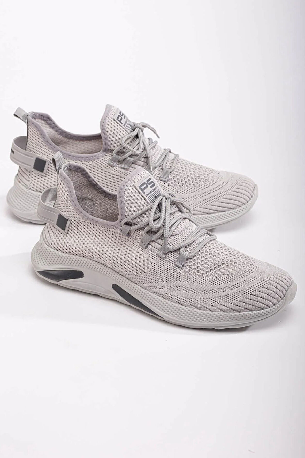 Erkek Sneaker Casual Rahat Bağcıklı Fileli Triko Spor Ayakkabı 2003-101-0003