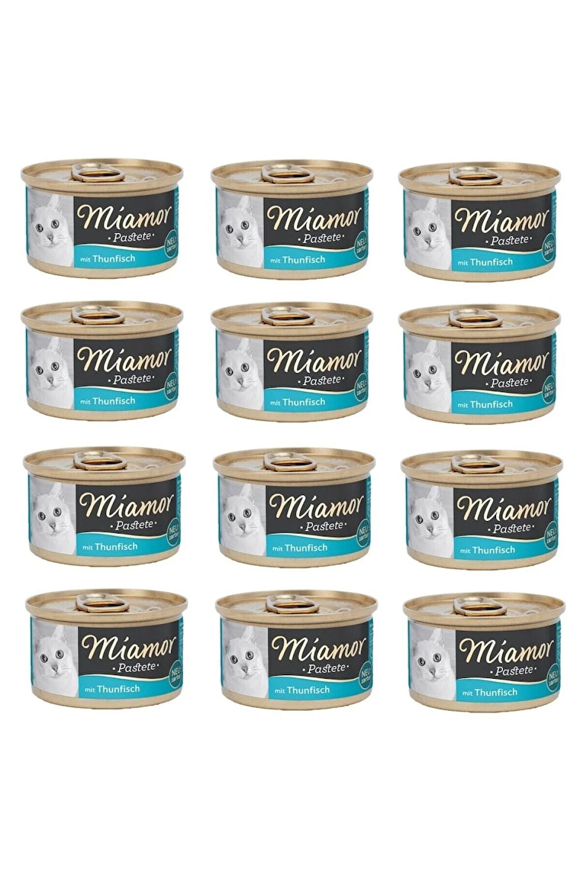 Kıyılmış Kedi Konserve Ton Balıklı 85 Gr. X 12 Adet