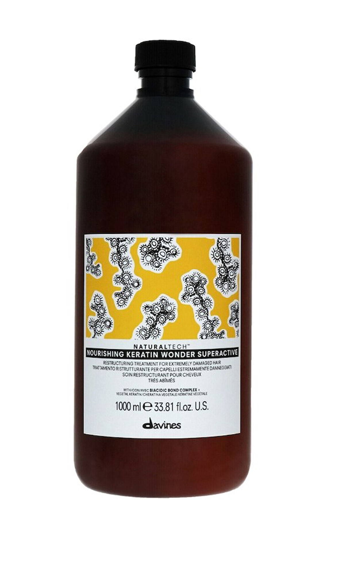 Davines Nourishing Keratin Wonder Hasarlı Saçlar için Onarıcı Bakım 1000 ml