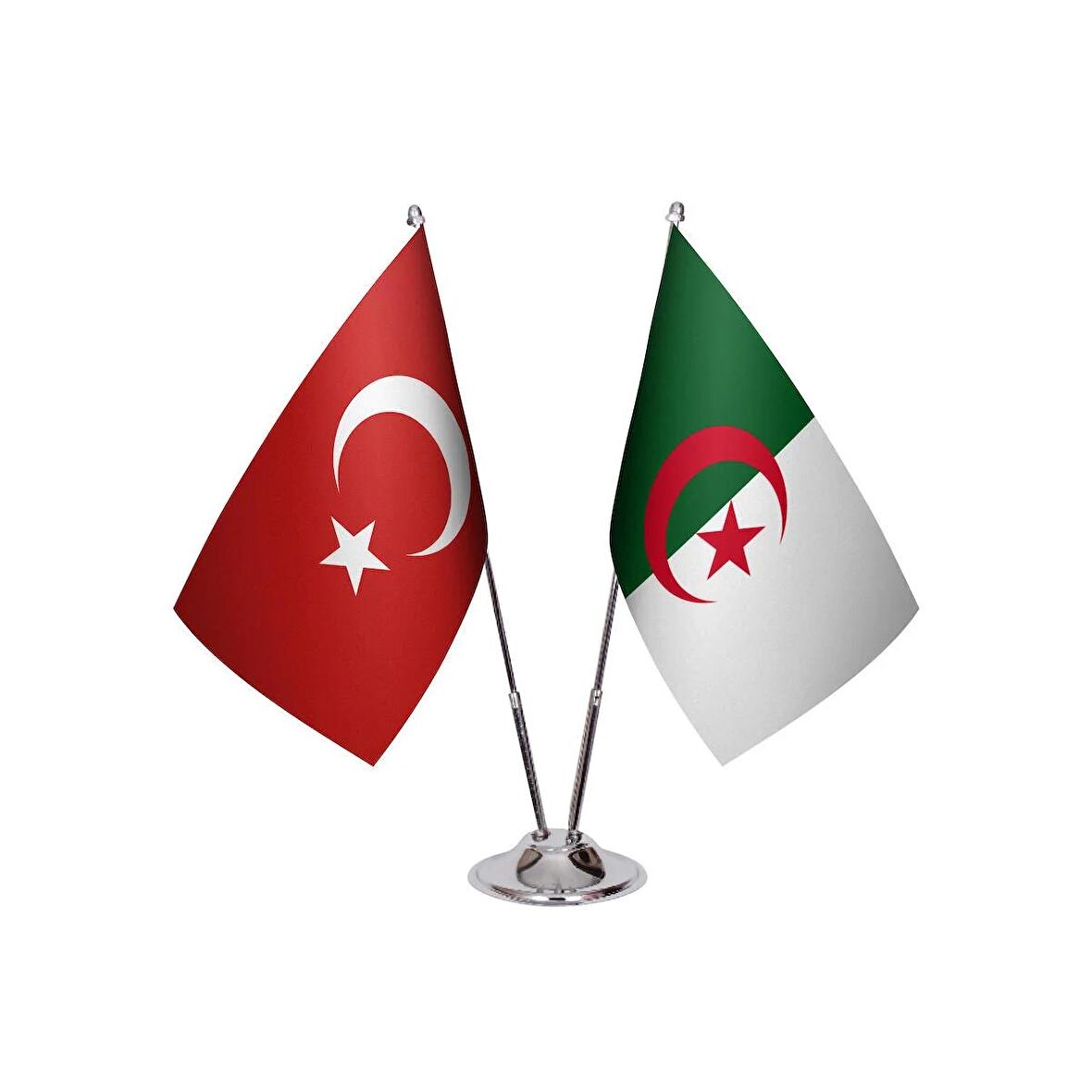 Cezayir İkili Masa Bayrağı