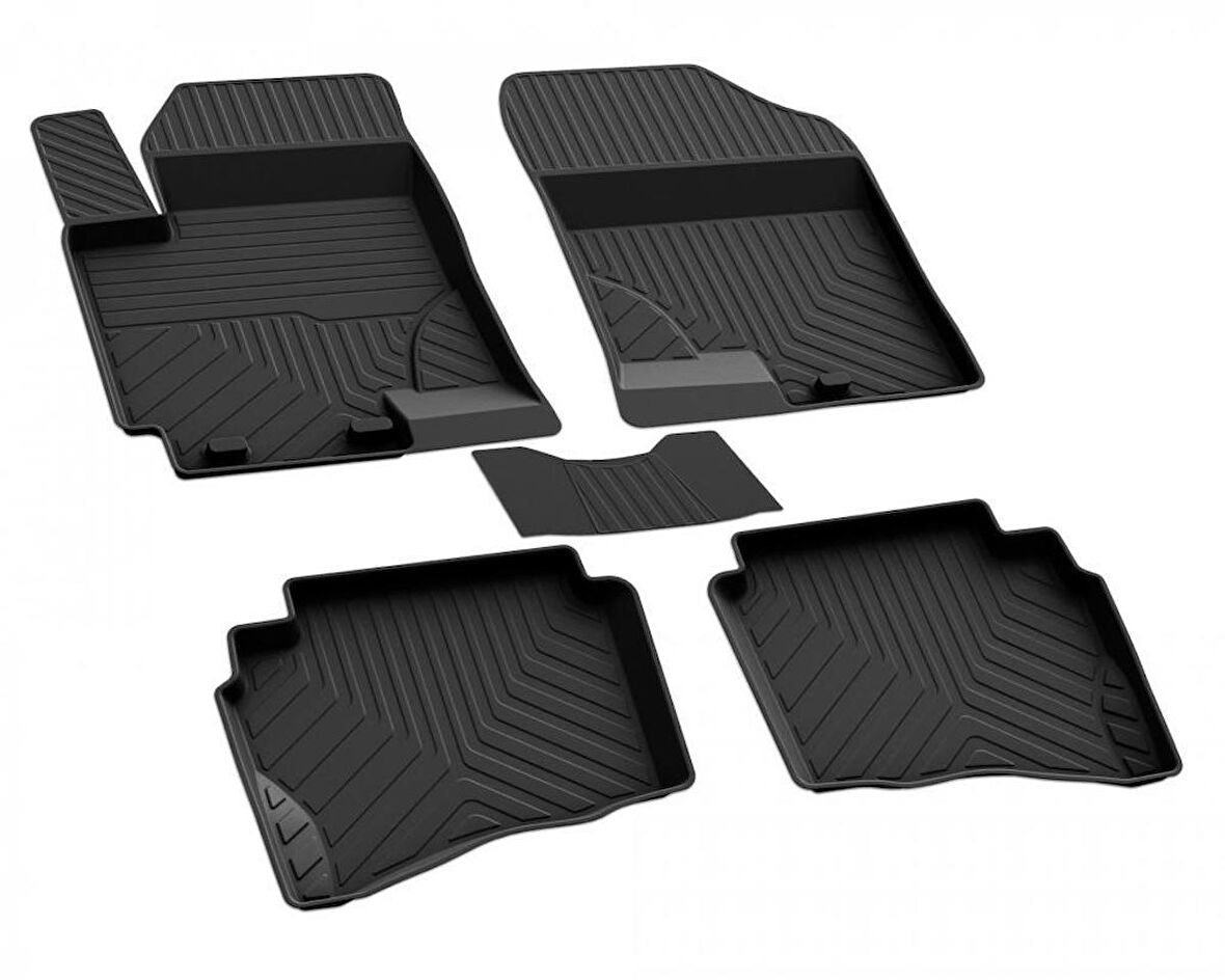 Kia Ceed Ferrous 4D Havuzlu Kauçuk Paspas 2006 2012