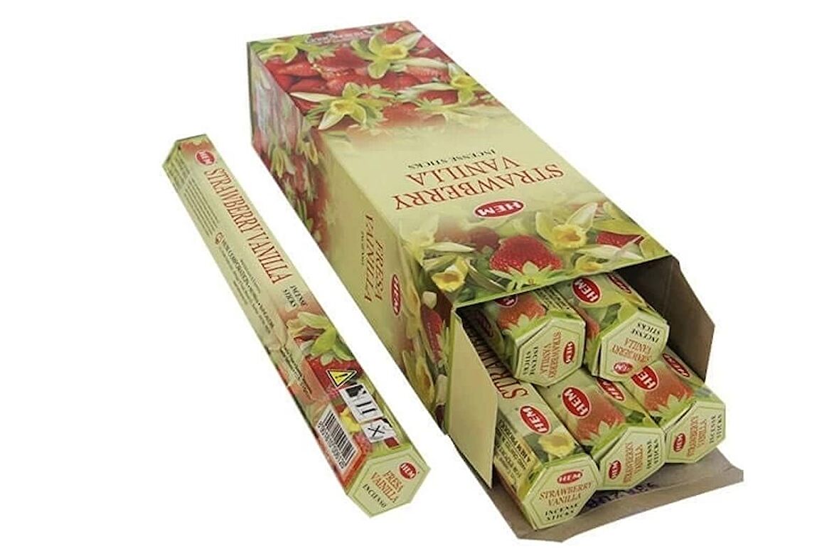 Strawberry Vanilla Hexa Tütsü Oda Kokusu