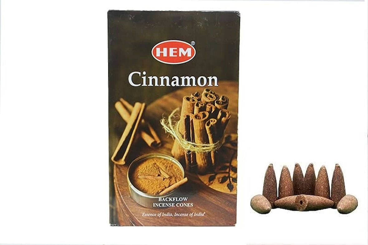 Cinnamon Back Flow Cones