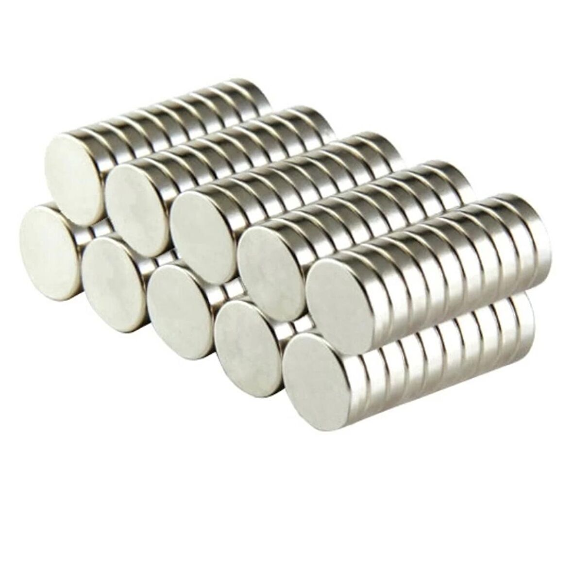 N35 8x3mm Neodyum Mıknatıs 1000 Adet, Yuvarlak, Nikel Kaplamalı Kaliteli Ve Dayanıklı Ürün