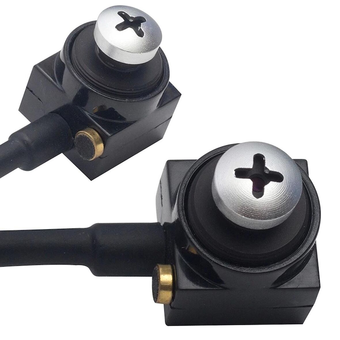 Pm-19312 3.6 Mm 800 Tvl 1/4 Sensör Mikrofonlu Vida Tip Mini Kamera