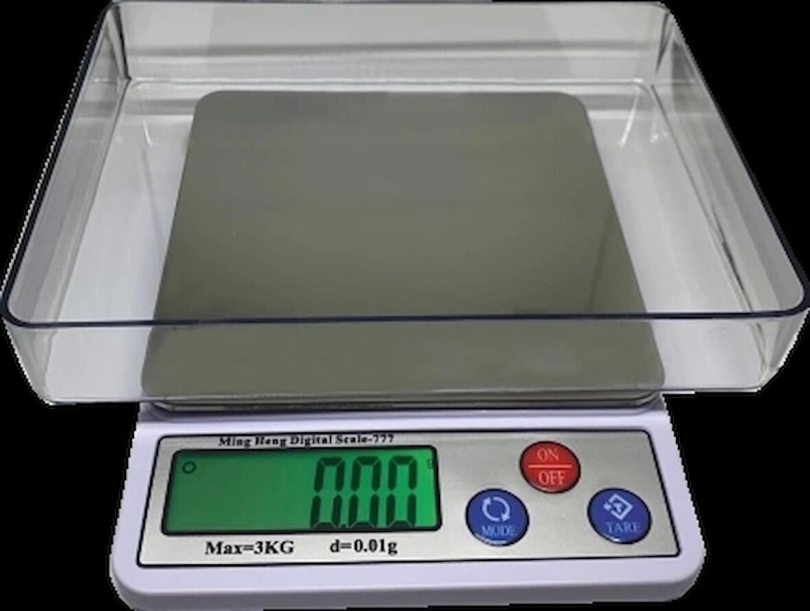 Diamond Dijital Göstergeli Profesyonel Hassas Terazi Mh-777 (3 Kg-0.01)