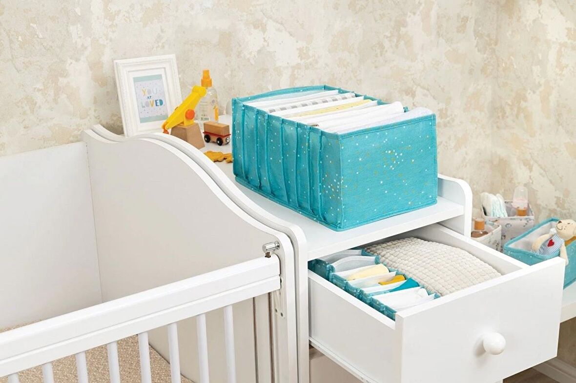 Baby Akordiyon Organizer Çekmece Düzenleyici Large (yeşil) - 04089