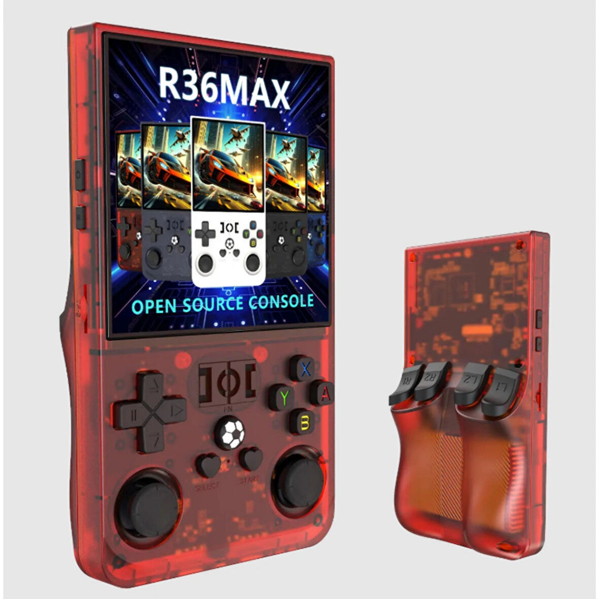 Ozmik R36 Max Oyun konsolu 4 inç ekran 64G PSP Retro klasik taşınabilir 