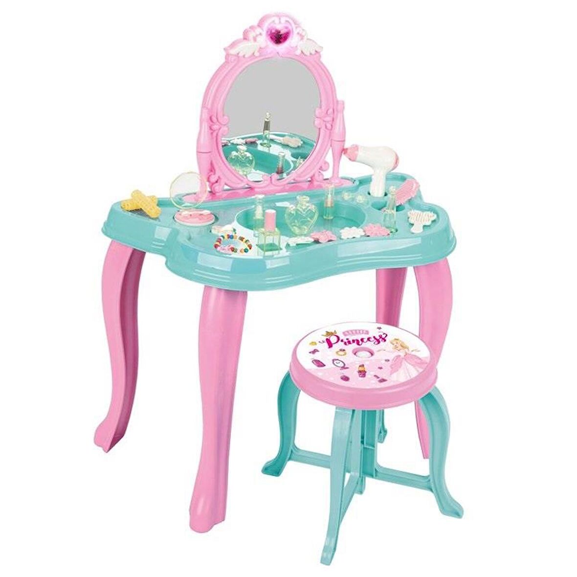 Pilsan Sihirli Kelebek Oyuncak Makyaj Masası - Pembe