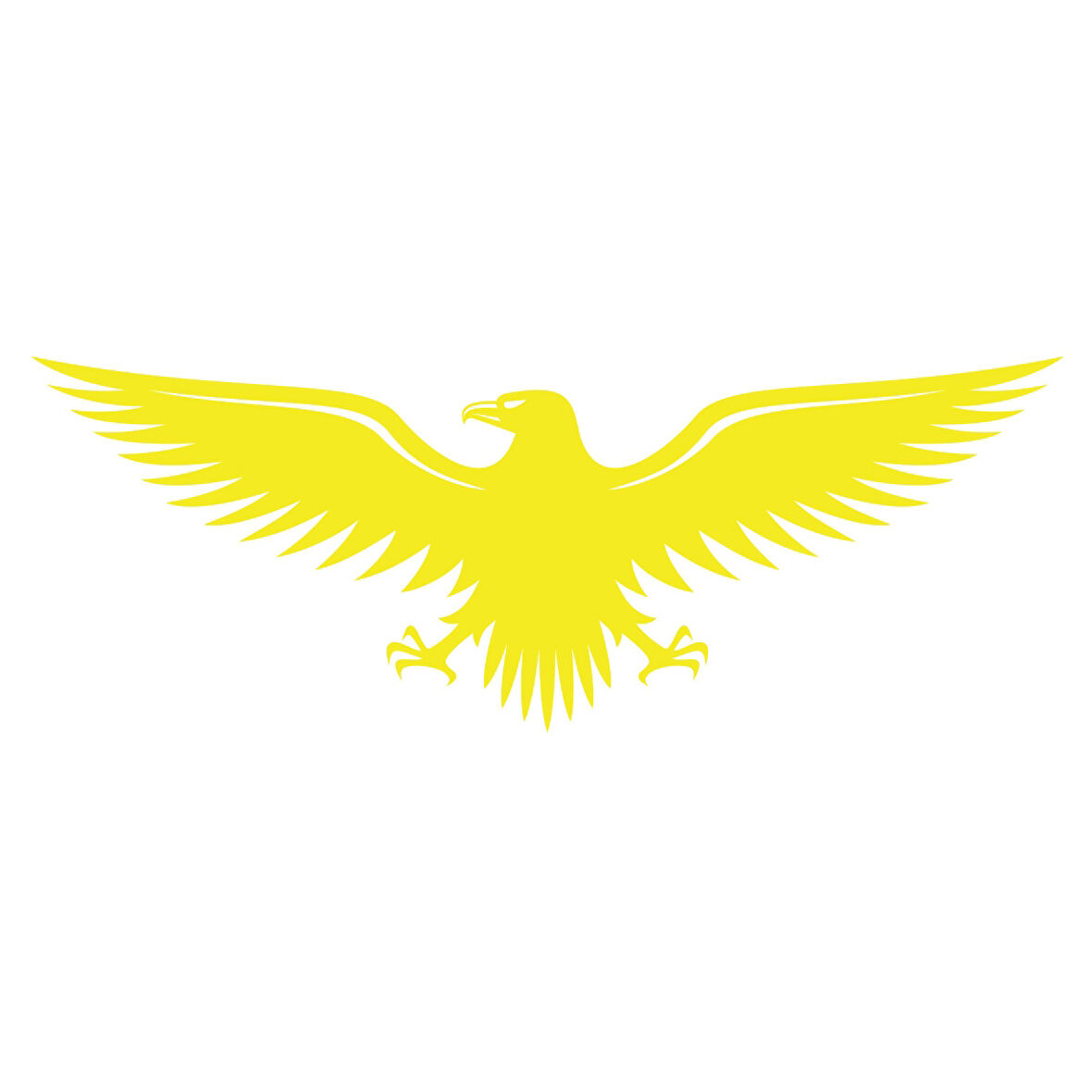 Kartal Sticker17x17 Cm Sarı