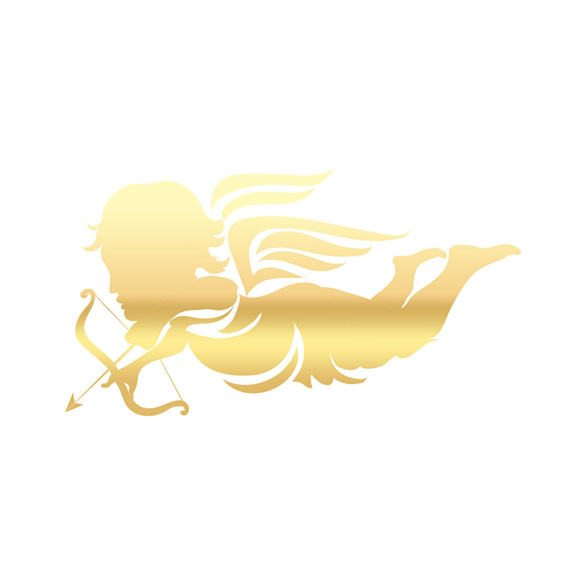 Eros Sticker 17x17 Cm Gold