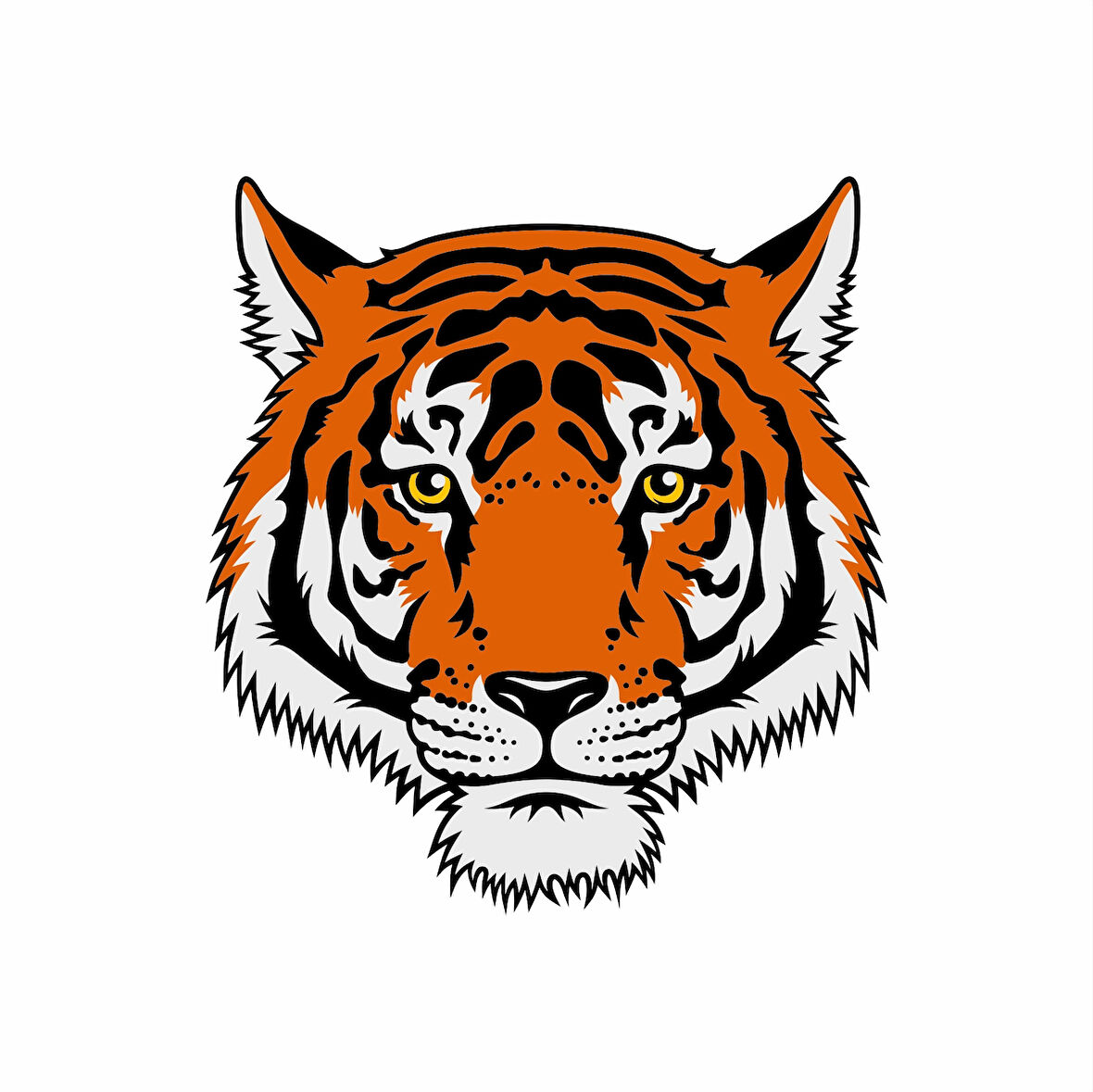 Kaplan 3 Sticker 10x10 cmRenkli Sticker