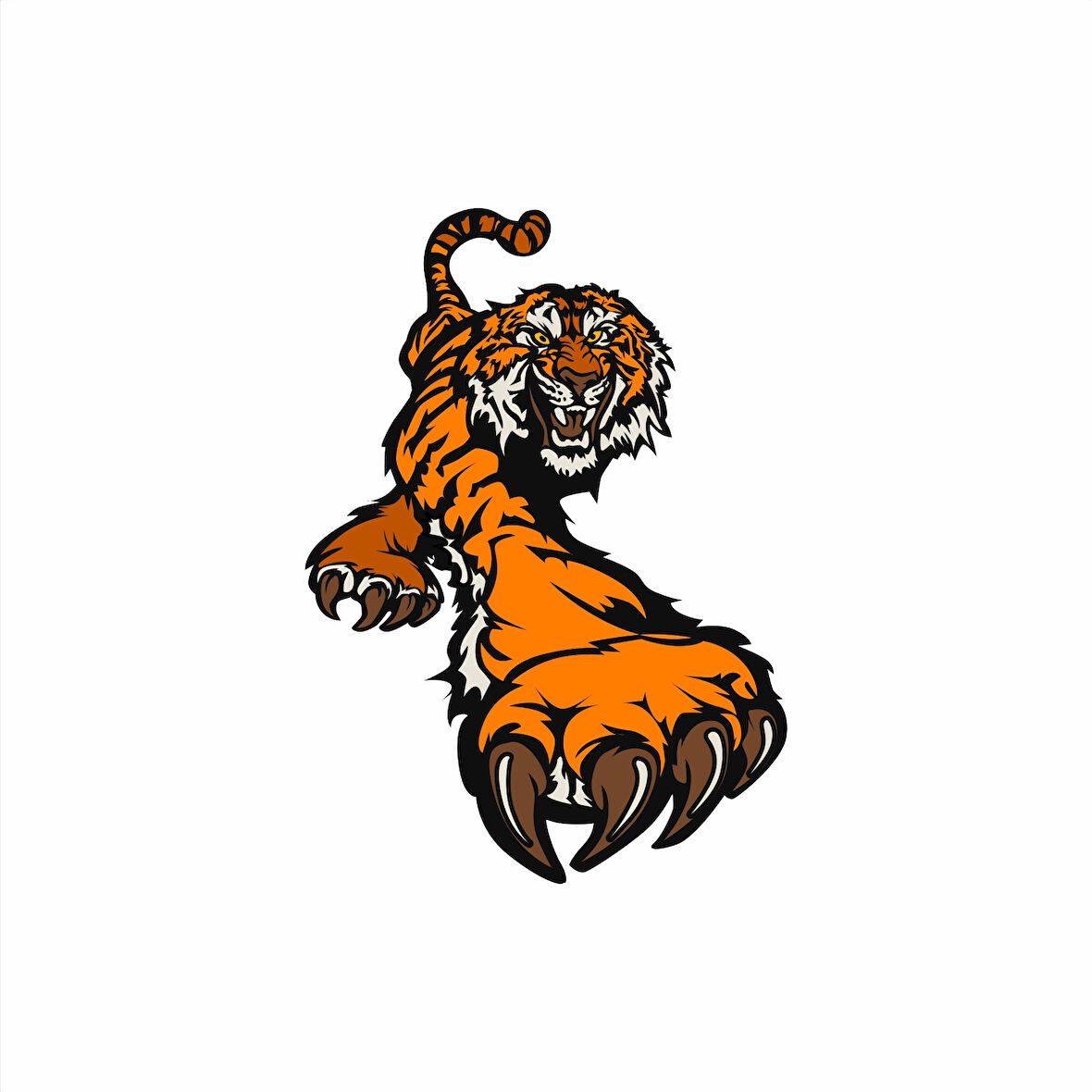 Kaplan Sticker 8 10x10 cmRenkli Sticker