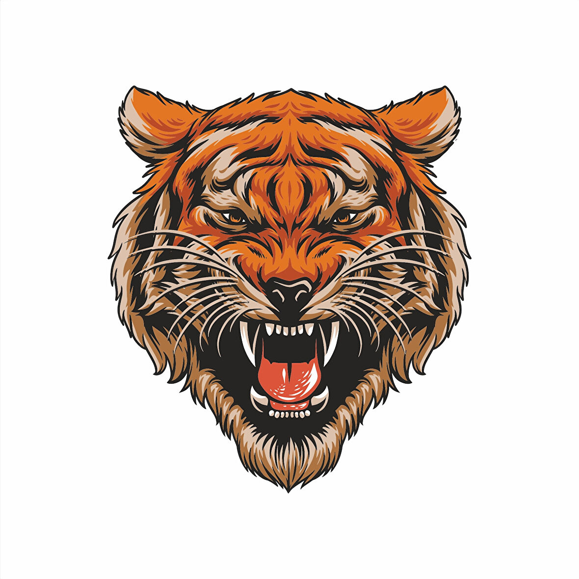 Kaplan Sticker 9 10x10 cmRenkli Sticker