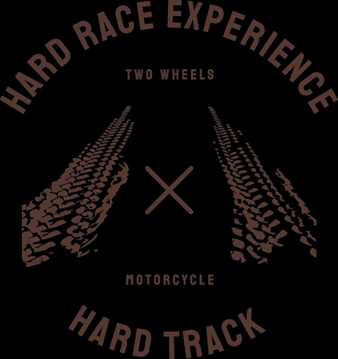 Hard Race Experience Sticker 10x10 cmRenkli Sticker
