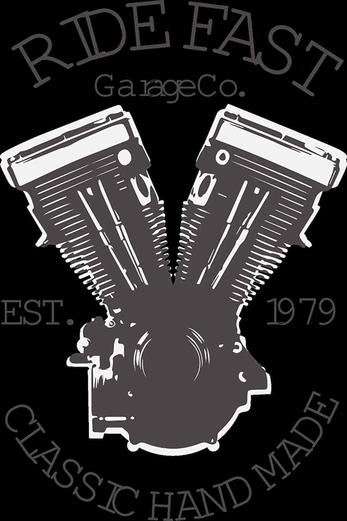 Ride Fast Sticker 10x10 cmRenkli Sticker