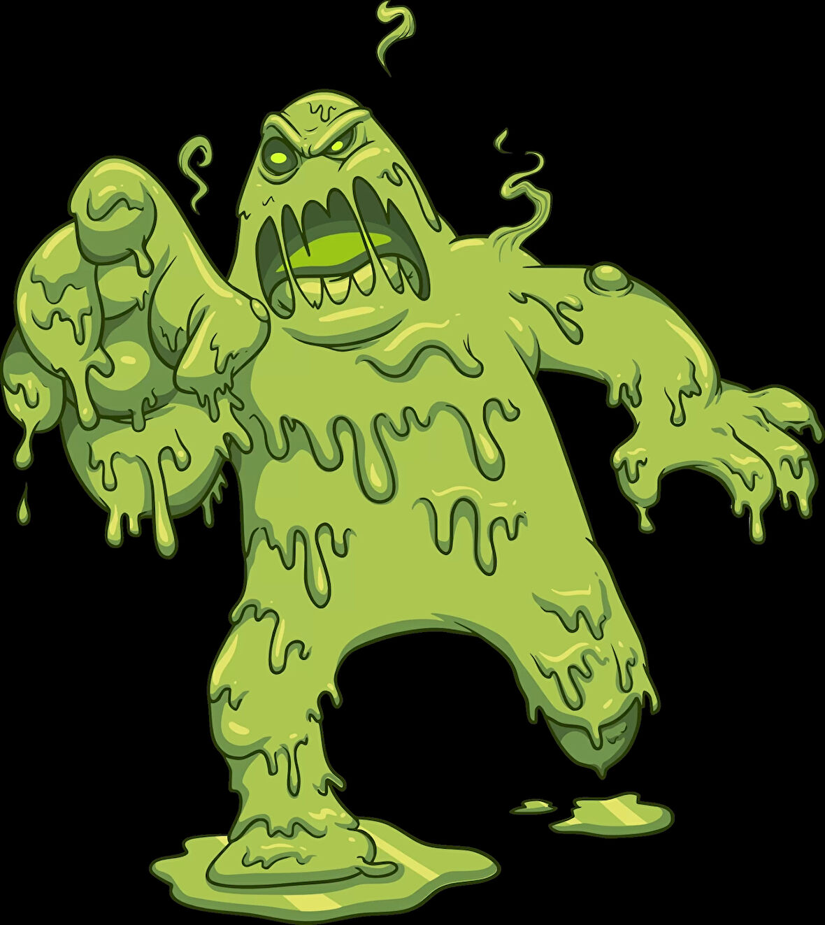 miKROP Zombi Sticker 10x10 cmRenkli Sticker