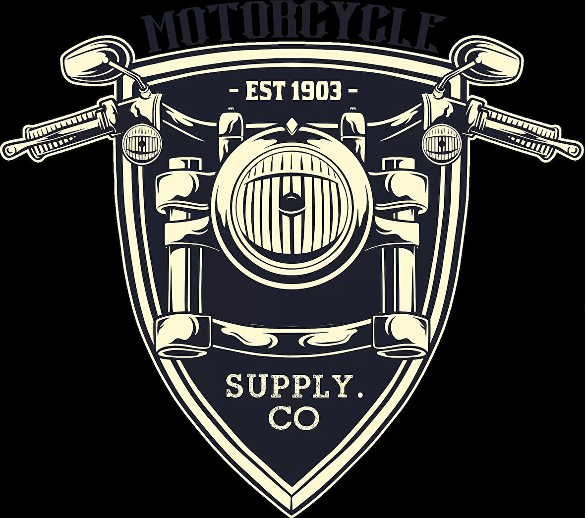 Est 1903 Motor Sticker 10x10 cmRenkli Sticker