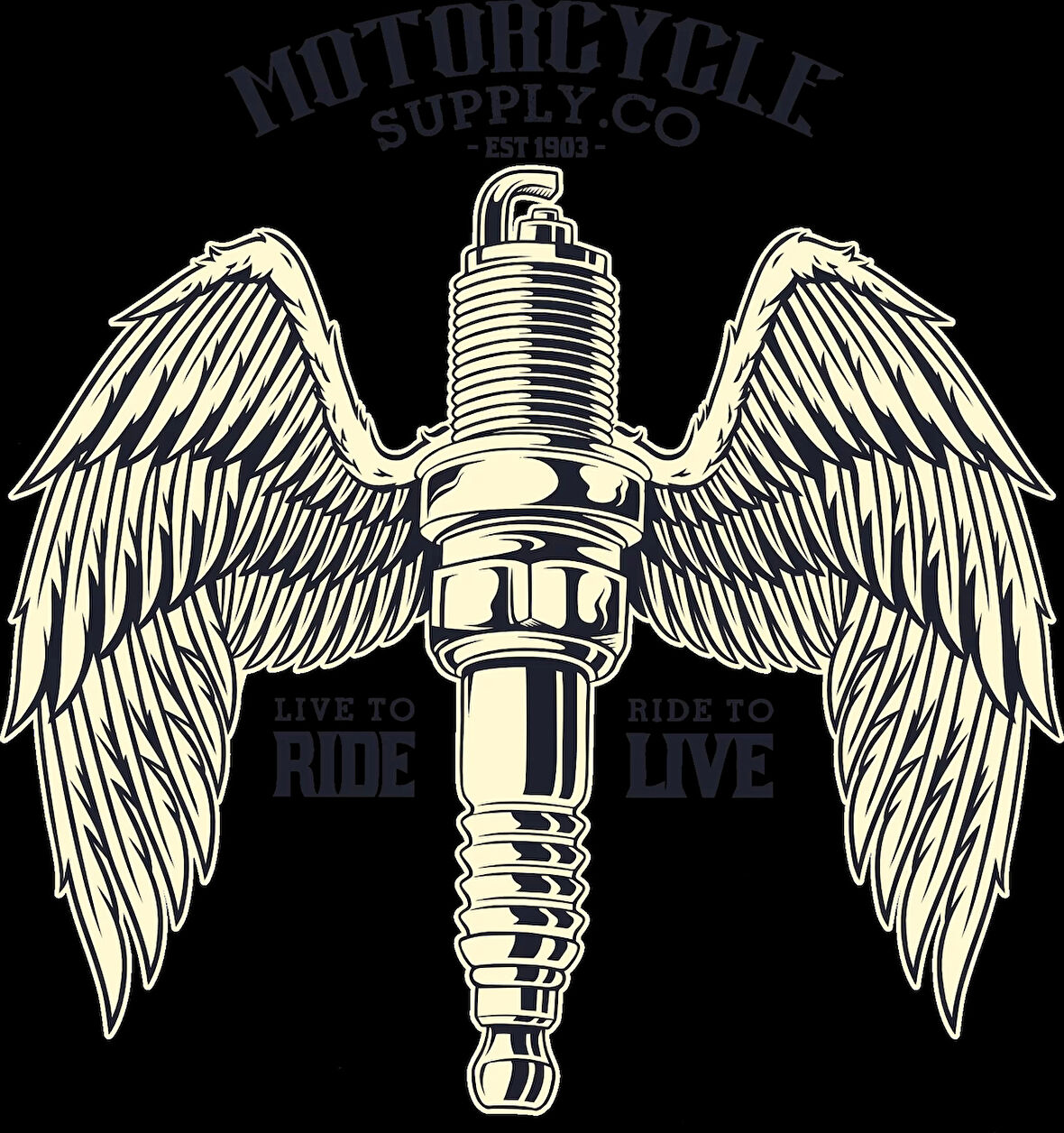 Kanatllı Motor Parçaları 4 Sticker 10x10 cmRenkli Sticker