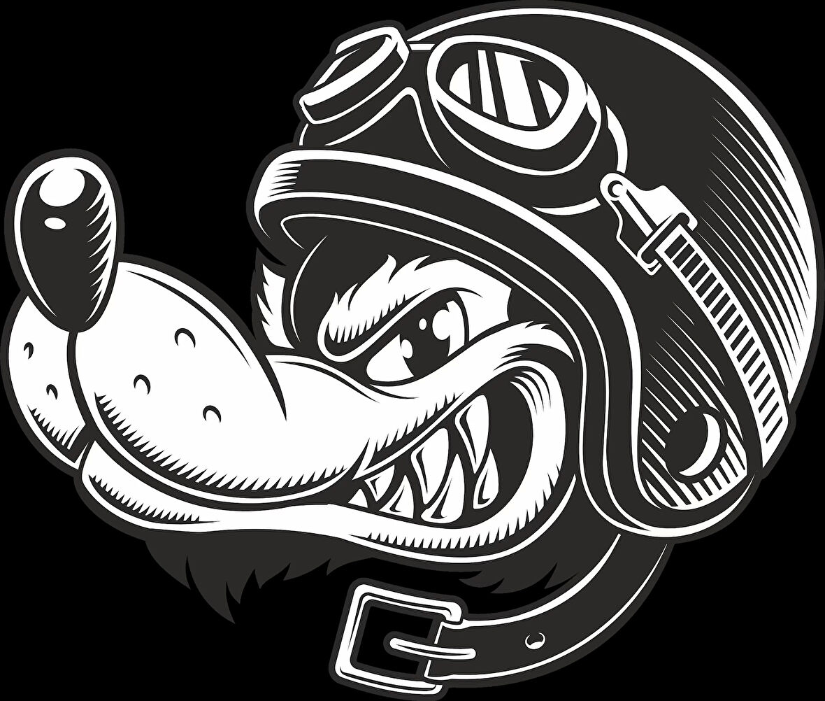 Köpek Sticker 5 10x10 cmRenkli Sticker