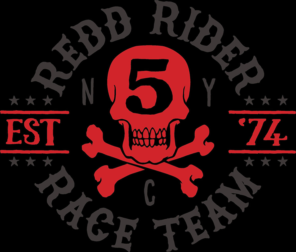 Redd Rider Sticker 10x10 cmRenkli Sticker