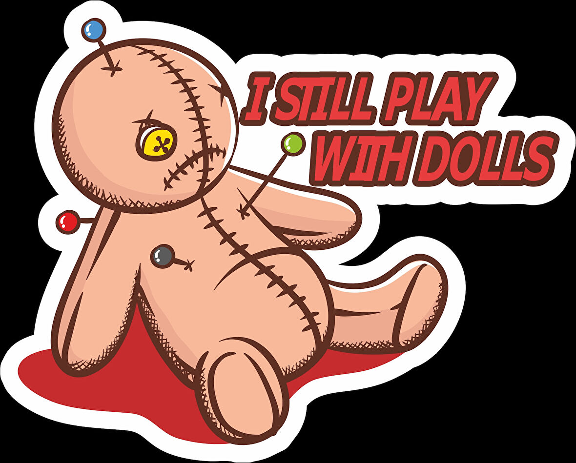 Oyuncak Sticker 10x10 cmRenkli Sticker