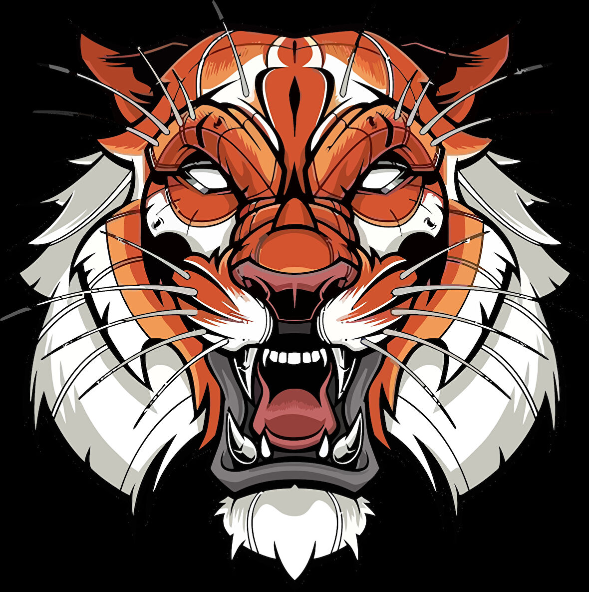 Aslan Sticker 10x10 cmRenkli Sticker