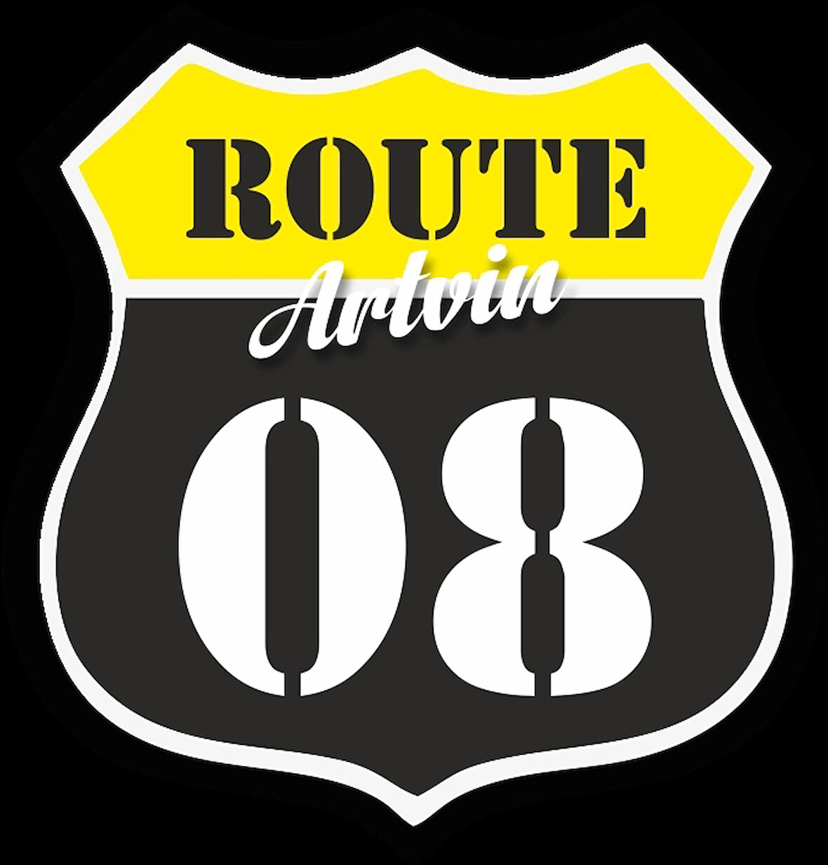 08 Artvin Sticker 10x10 cmRenkli Sticker