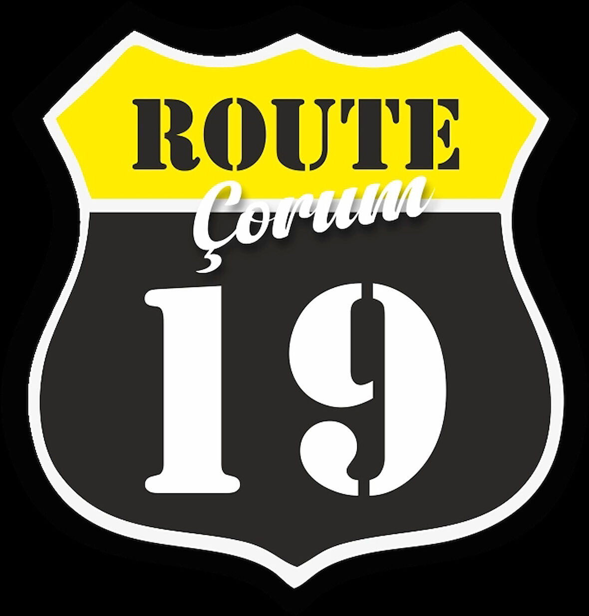 19 Çorum Sticker 10x10 cmRenkli Sticker