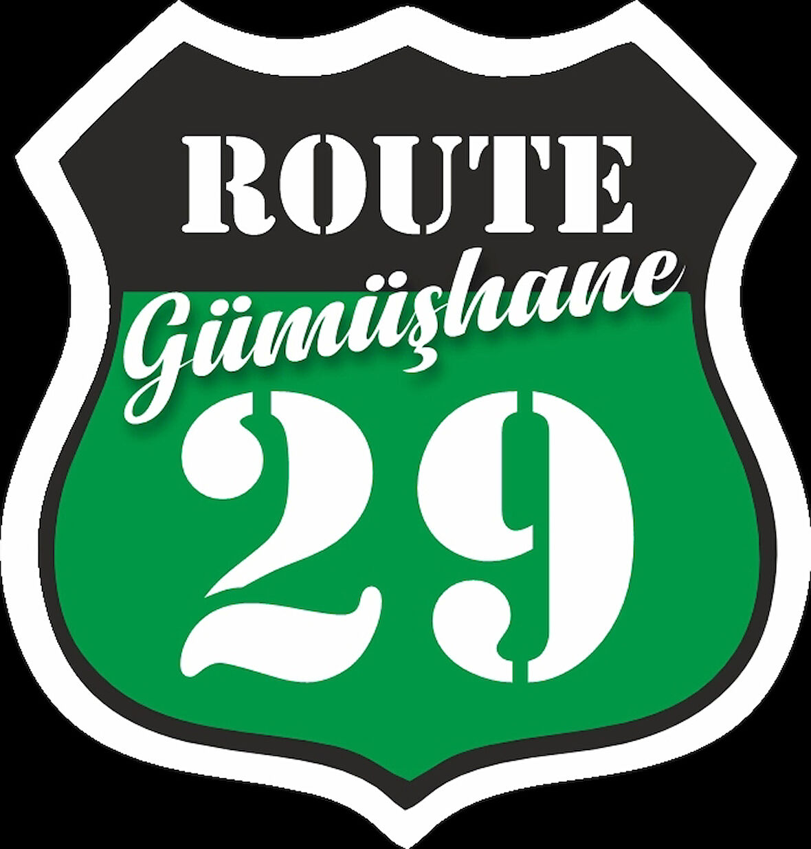 29 Gümüşhane Sticker 10x10 cmRenkli Sticker