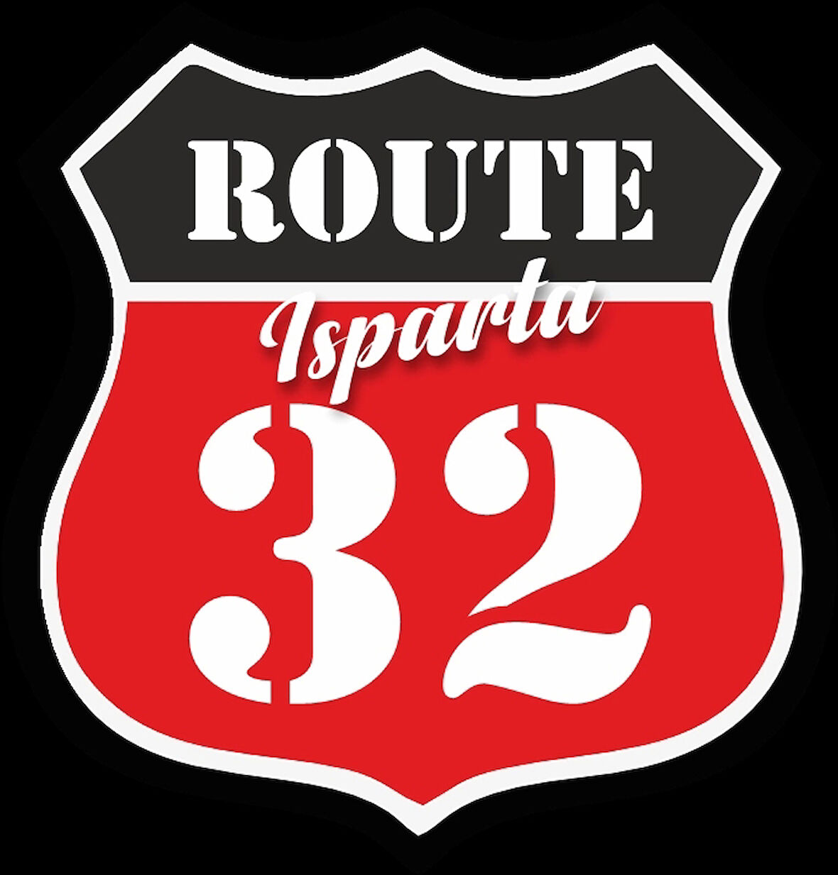 32 Isparta Sticker 10x10 cmRenkli Sticker