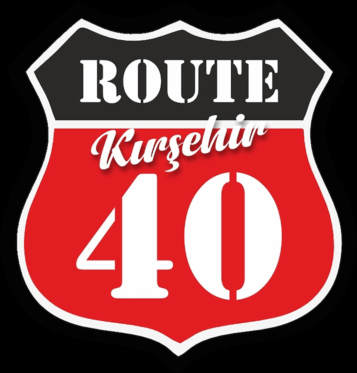 40 Kırşehir Sticker 10x10 cmRenkli Sticker