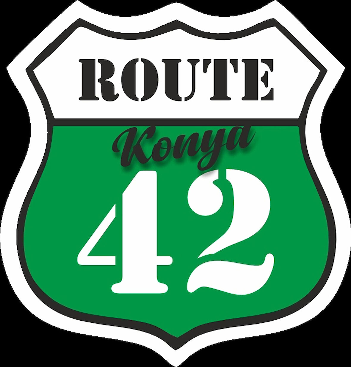 42Konya Sticker 10x10 cmRenkli Sticker