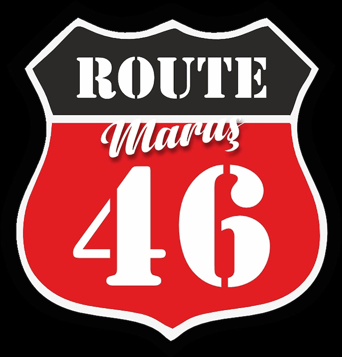 46 Maraş Sticker 10x10 cmRenkli Sticker