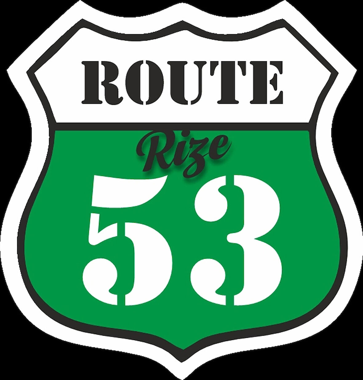 56 Rize Sticker 10x10 cmRenkli Sticker