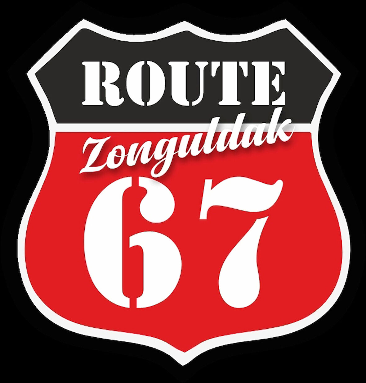 67 Zonguldak Sticker 10x10 cmRenkli Sticker