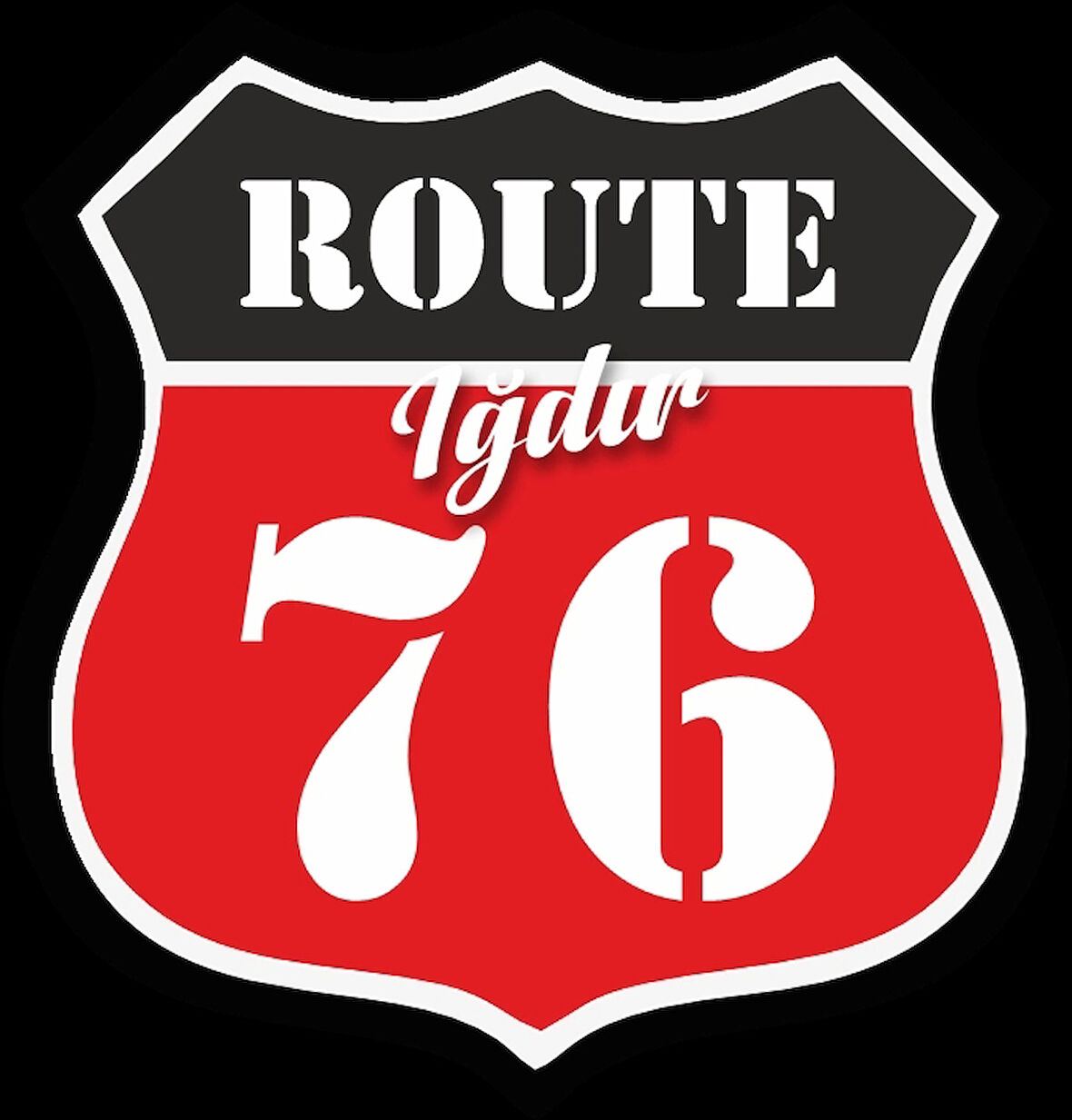 76 Iğdır Sticker 10x10 cmRenkli Sticker