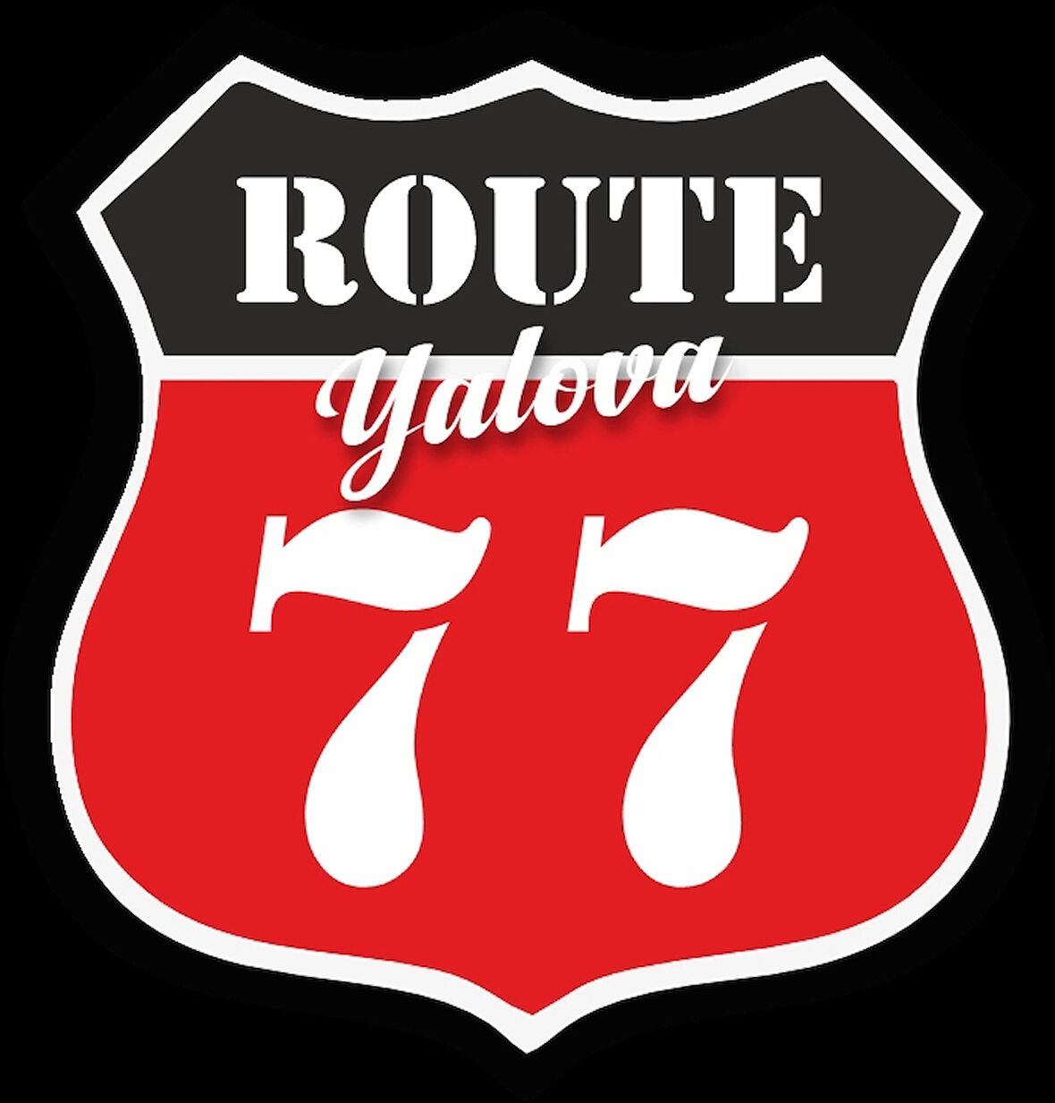 77 Yalova Sticker 10x10 cmRenkli Sticker