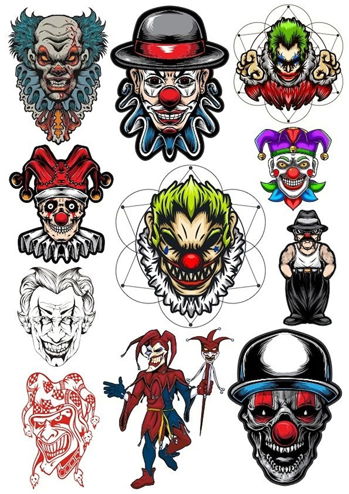 Kuru Kafa Paylanço Sticker Set 11 Parça Telefon, Tablet, Defter, Laptop Sticker