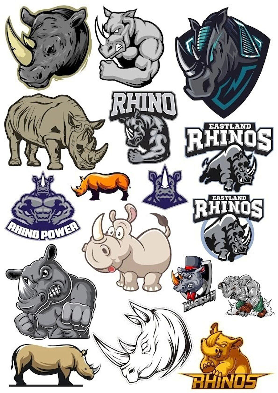 Asker Sticker Set-2 13 Parça Telefon, Tablet, Defter, Laptop Sticker